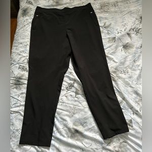 Calvin Klein Medium rise slim stretch pants.